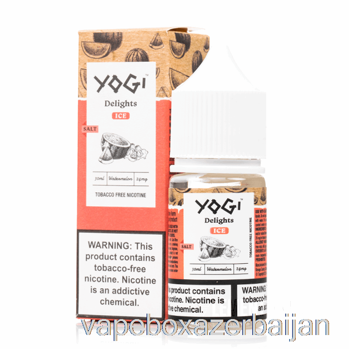 Vape Box Azerbaijan Watermelon Ice Salts - Yogi Delights - 30mL 24mg